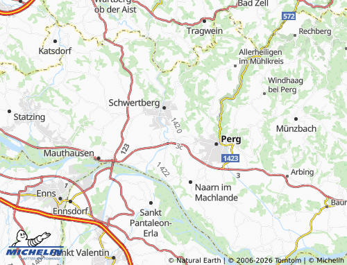 MICHELIN Aisthofen map - ViaMichelin