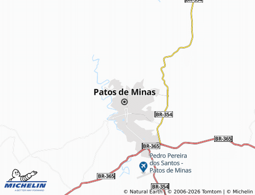 Kaart MICHELIN Caiçaras - ViaMichelin