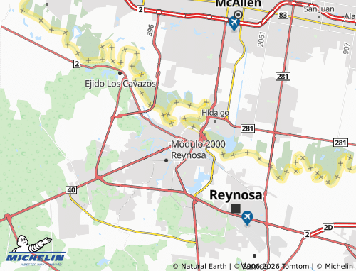 Mapa MICHELIN Ferrocarril Oriente - ViaMichelin