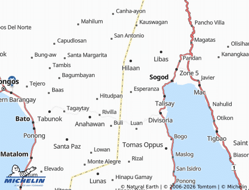 MICHELIN Catoogan map - ViaMichelin