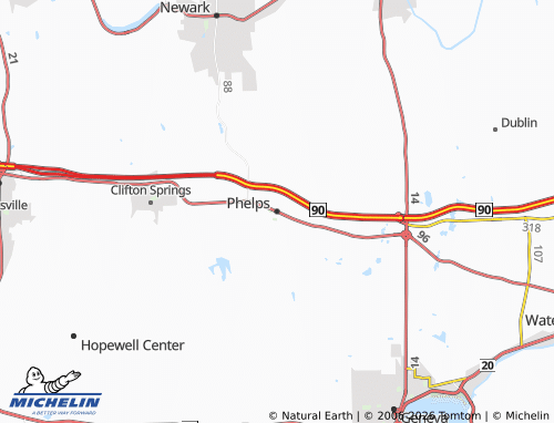 Mappa MICHELIN Phelps - ViaMichelin