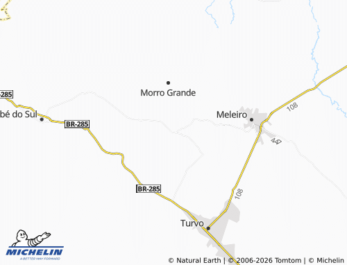 Carte MICHELIN Morro Chato - ViaMichelin