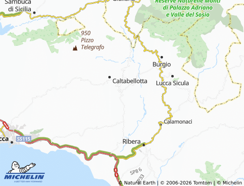 MICHELIN Sant'Anna map - ViaMichelin