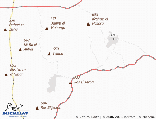 Mappa MICHELIN Tmisda - ViaMichelin