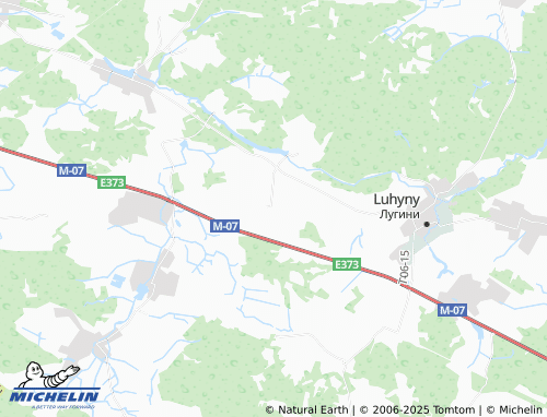 MICHELIN Novosilka map - ViaMichelin