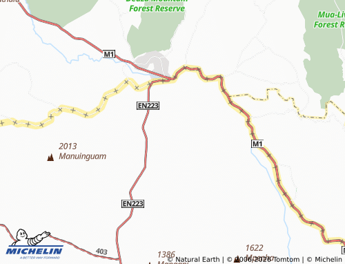 Mappa MICHELIN Nero - ViaMichelin