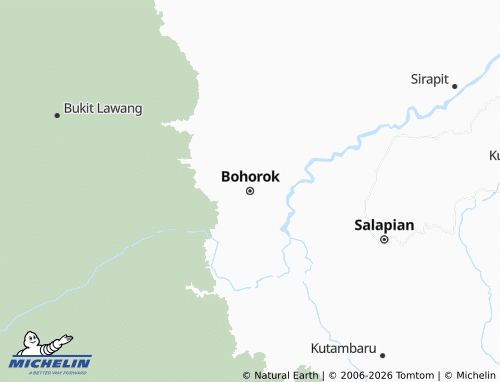 MICHELIN Bohorok map - ViaMichelin
