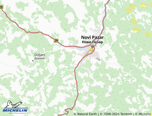 Mapa MICHELIN Paralovo - ViaMichelin