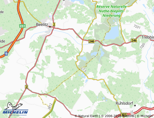 MICHELIN Rieben map - ViaMichelin