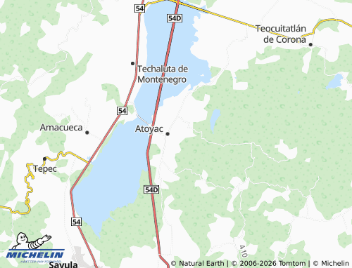 Carte MICHELIN Las Puertas - ViaMichelin