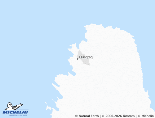 Carte MICHELIN Quaqtaq - ViaMichelin