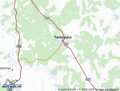Mapa MICHELIN El Abra - ViaMichelin