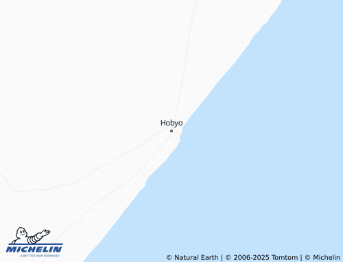 Mapa MICHELIN Hobyo - ViaMichelin