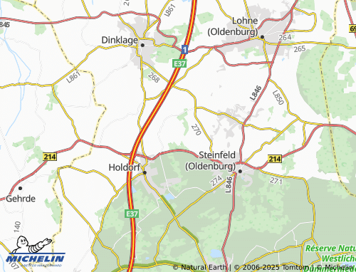 Kaart MICHELIN Gut Ihorst - ViaMichelin