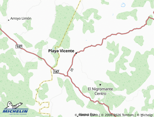 Mapa MICHELIN 2 de Octubre - ViaMichelin