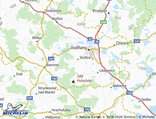 Kaart MICHELIN Stožice - ViaMichelin