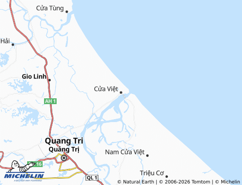 Mapa MICHELIN Cửa Việt - ViaMichelin