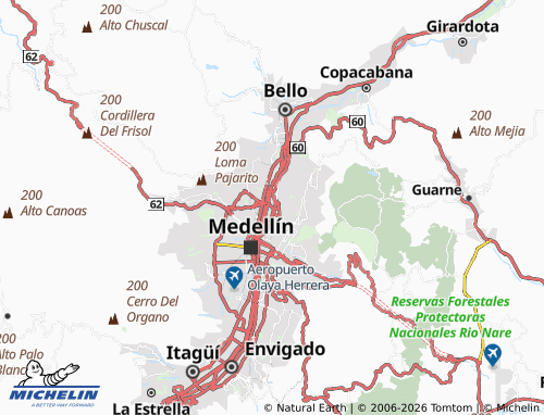 MICHELIN Parque Norte map - ViaMichelin