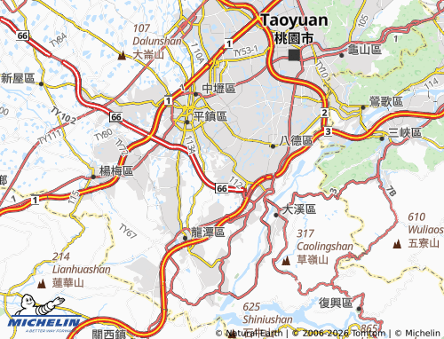 Mappa MICHELIN dong she - ViaMichelin