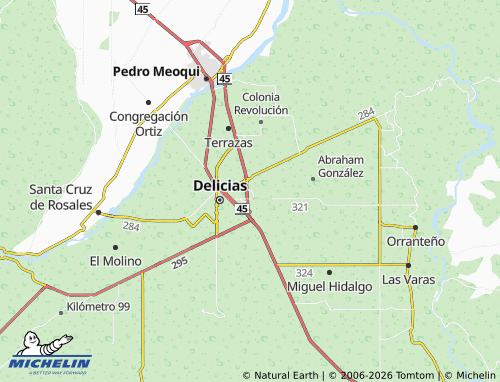 Mapa MICHELIN Obrera - ViaMichelin