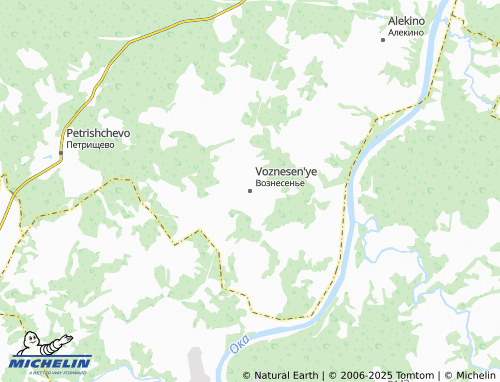 MICHELIN Voznesen'ye map - ViaMichelin