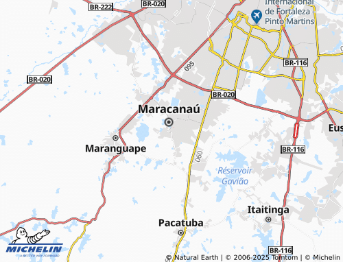 MICHELIN Centro map - ViaMichelin