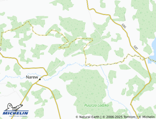 MICHELIN Odrynki map - ViaMichelin