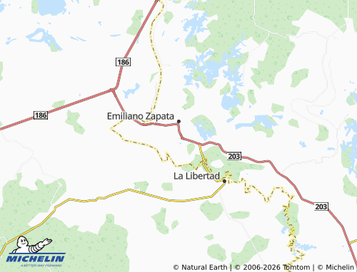 MICHELIN Ampliación El Recreo map - ViaMichelin