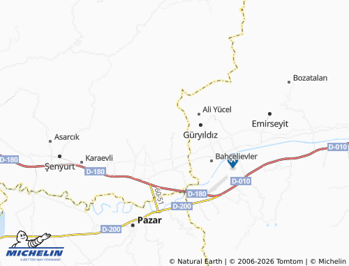 Mappa MICHELIN Kat - ViaMichelin