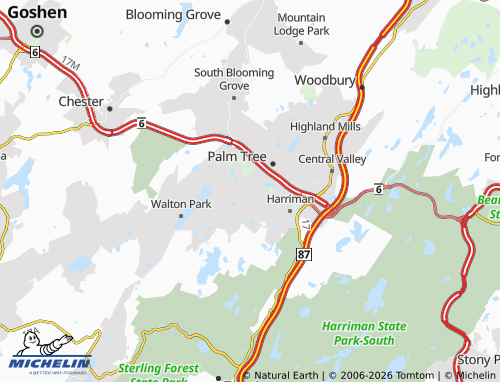 Mappa MICHELIN Monroe - ViaMichelin