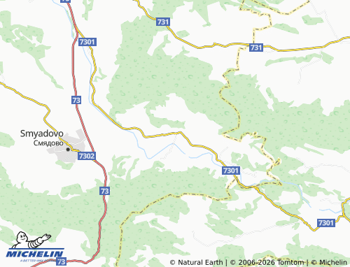Mapa MICHELIN Yankovo - ViaMichelin