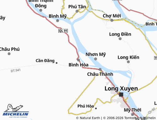 Mapa MICHELIN Bình Hòa - ViaMichelin
