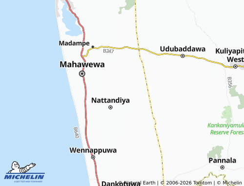 Mappa MICHELIN Pilakatumulla - ViaMichelin