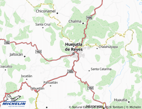 Mapa MICHELIN Cruz Verde - ViaMichelin