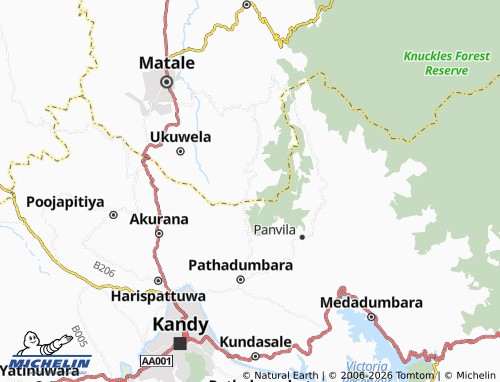 Mappa MICHELIN Karagahahinna - ViaMichelin