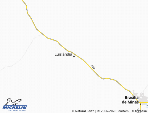 Mapa MICHELIN Luislândia - ViaMichelin