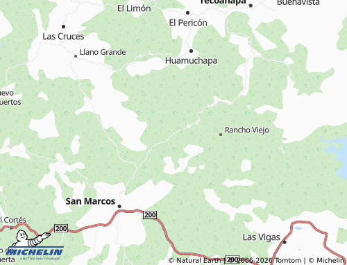 Mappa MICHELIN Santa Elena Guerrero - ViaMichelin