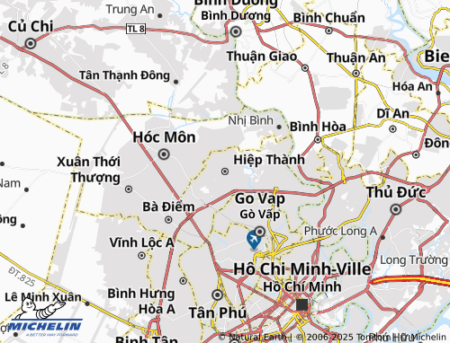 MICHELIN Hiệp Thành map - ViaMichelin