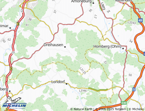 MICHELIN Roßberg map - ViaMichelin