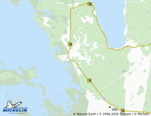 MICHELIN-Landkarte Kurevere - ViaMichelin
