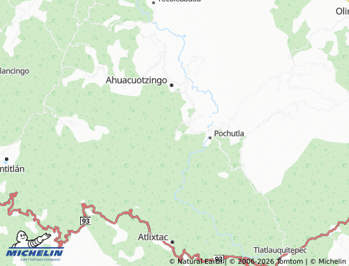 Mapa MICHELIN Yupitepec - ViaMichelin