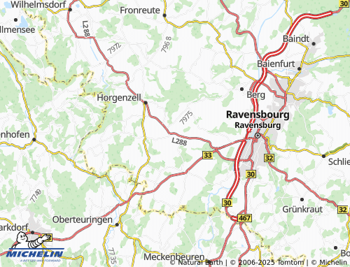 MICHELIN-Landkarte Nessenbach - ViaMichelin