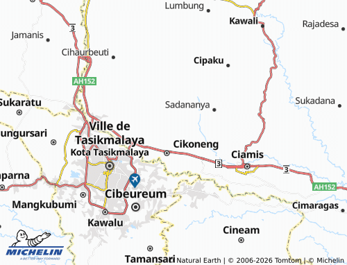 Carte MICHELIN Kujang - ViaMichelin