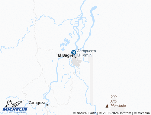 Carte MICHELIN El Bagre - ViaMichelin