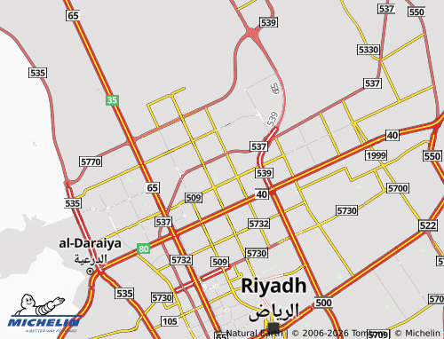 Carte MICHELIN al-Nada - ViaMichelin