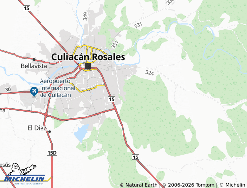 MICHELIN Las Coloradas map - ViaMichelin