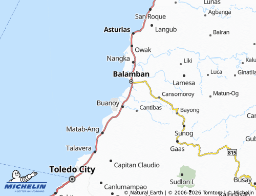 Mappa MICHELIN Abucayan - ViaMichelin