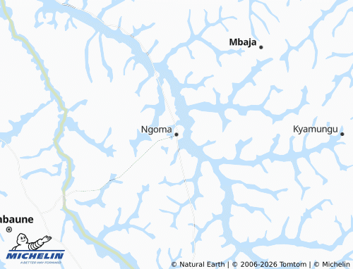 MICHELIN Ngoma map - ViaMichelin