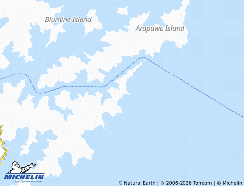 Mapa MICHELIN West Head - ViaMichelin