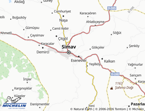Mappa MICHELIN Kekliktepe - ViaMichelin
